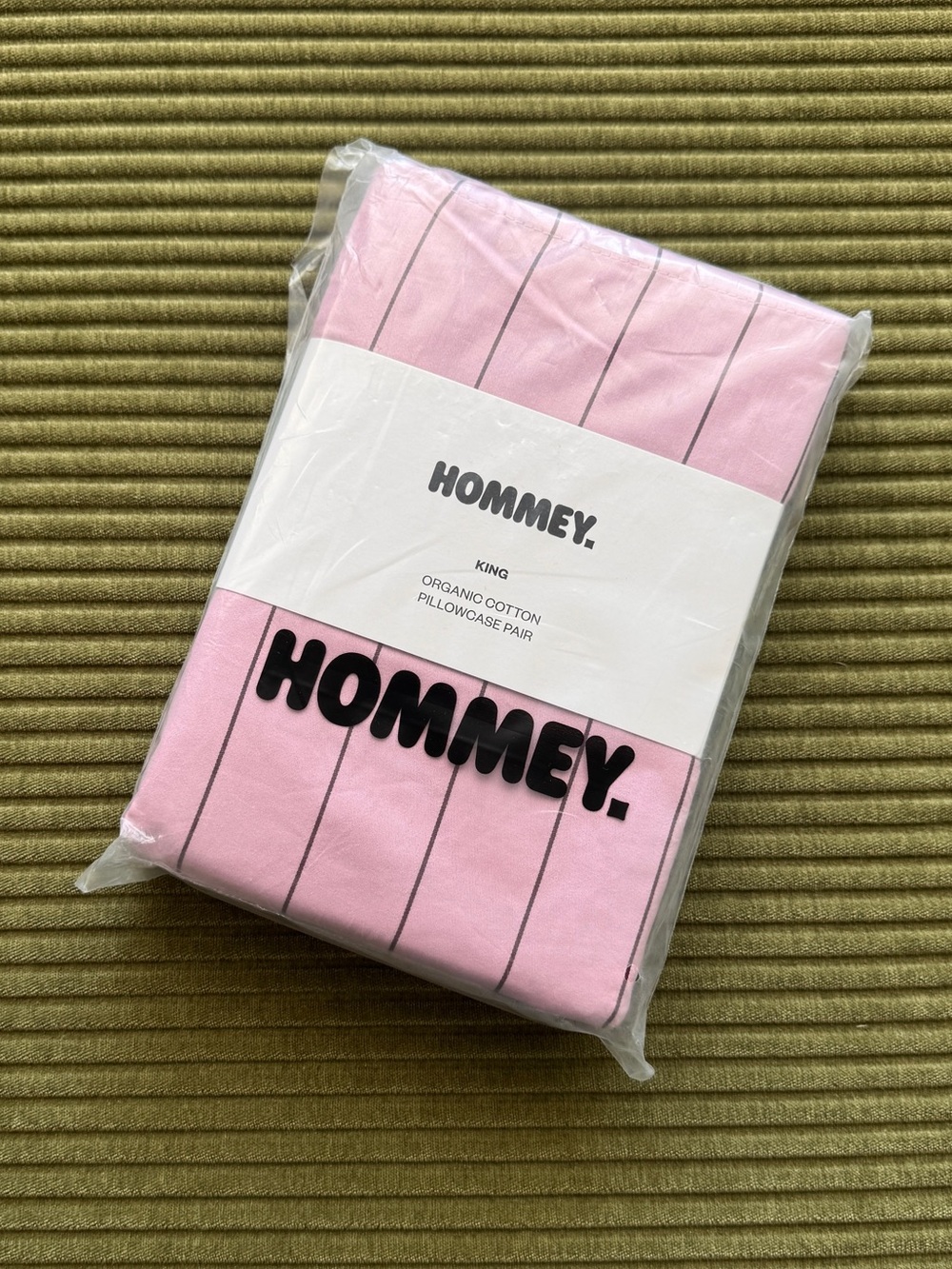 Hommey Organic Cotton Pillowcase Pair — Aster 🌸🪻